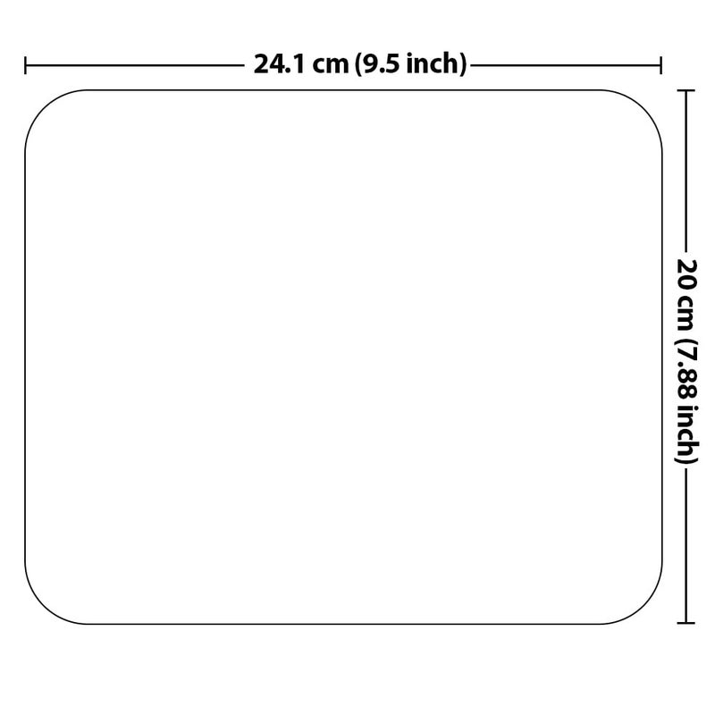 WIRESTER Non-Slip Rectangle Mousepad, Black White Tuxedo Cat Mouse Pad for Home, Office and Gaming Desk - Image 4